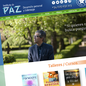 Web Instituto de PAZ